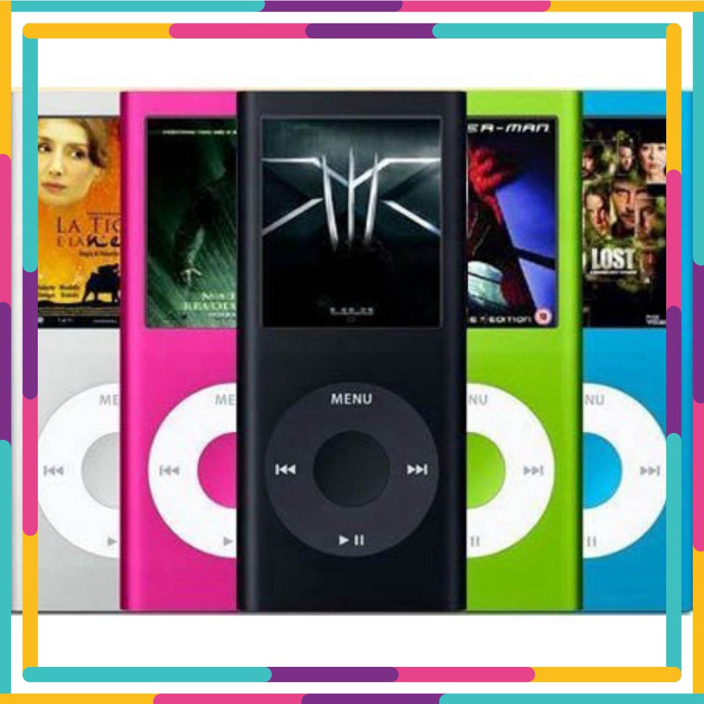 GO' 123' Máy Nghe Nhạc MP4 Kiểu Dáng Ipod Năng Động MỚI