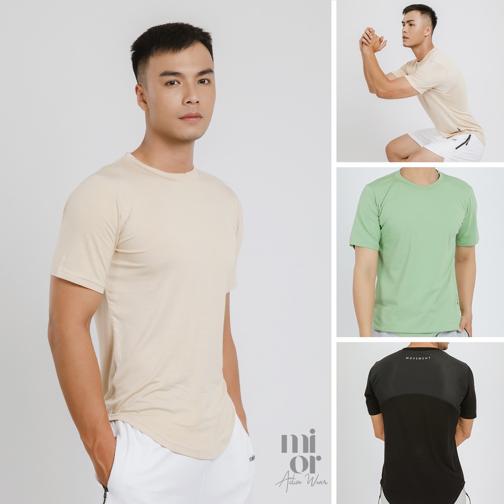 Áo Thun Nam Regular T-shirt Thời Trang Thể Thao Mior Activewear