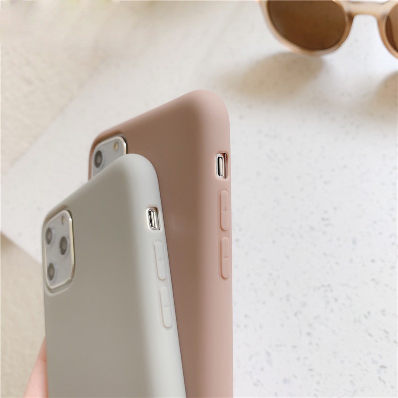 Ốp điện thoại nhựa TPU Silicon Màu Trơn Thời Trang Cho Xiaomi Poco M3 Mi 10t Pro Redmi 9T