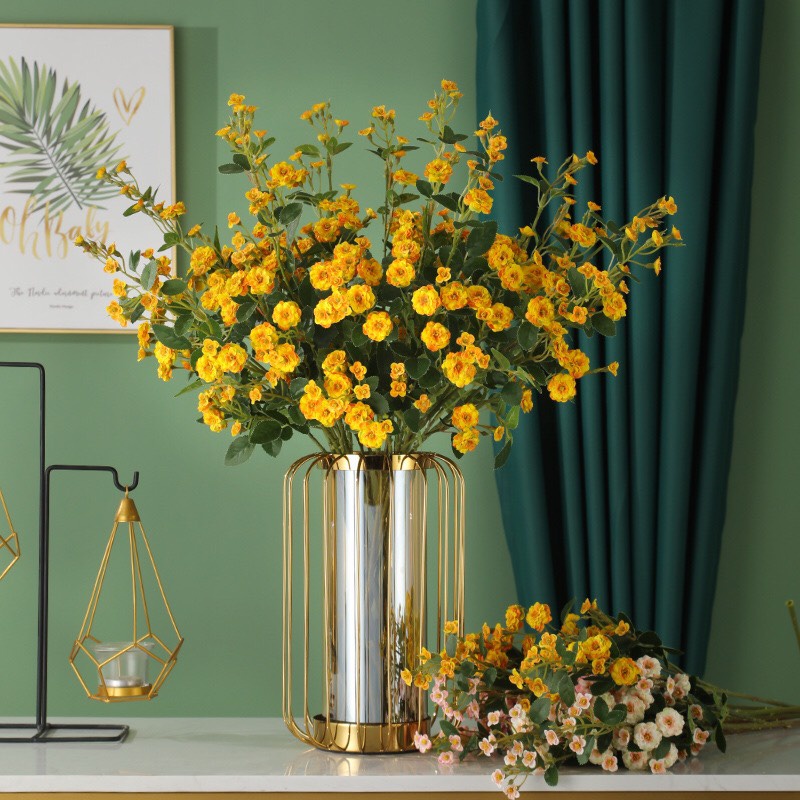 Cành Hoa Nhài hoa giả trang trí Decor không gian sống