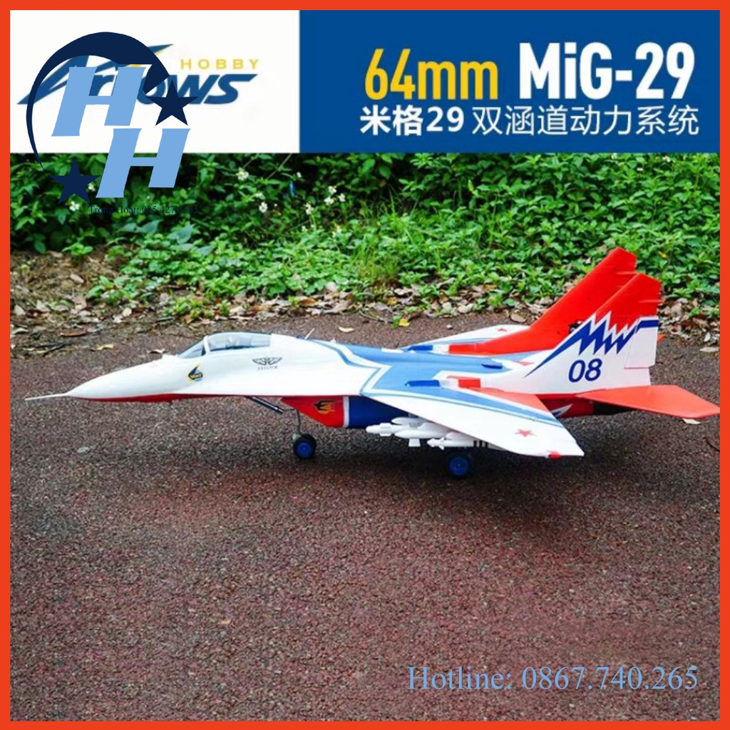 Máy bay điều khiển MIG 29 dual EDF 64mm MiG-29 64mm EDF PNP