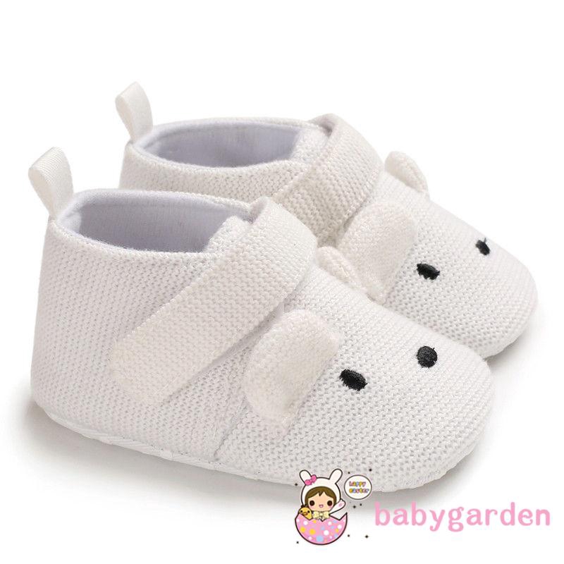 Giày cotton dạng đan đáng yêu cho em bé