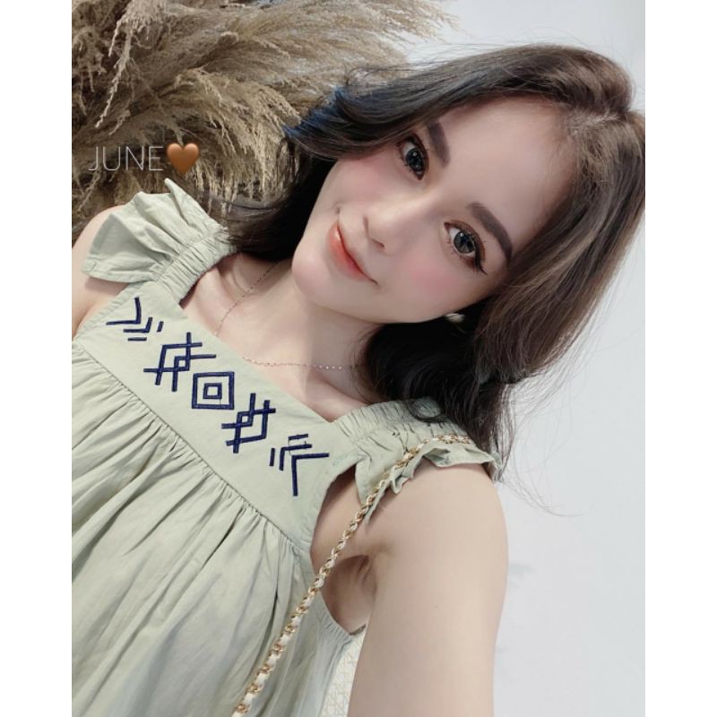 Sét đũi cánh tiên thêu ngực kèm Ảnh thật trải sàn