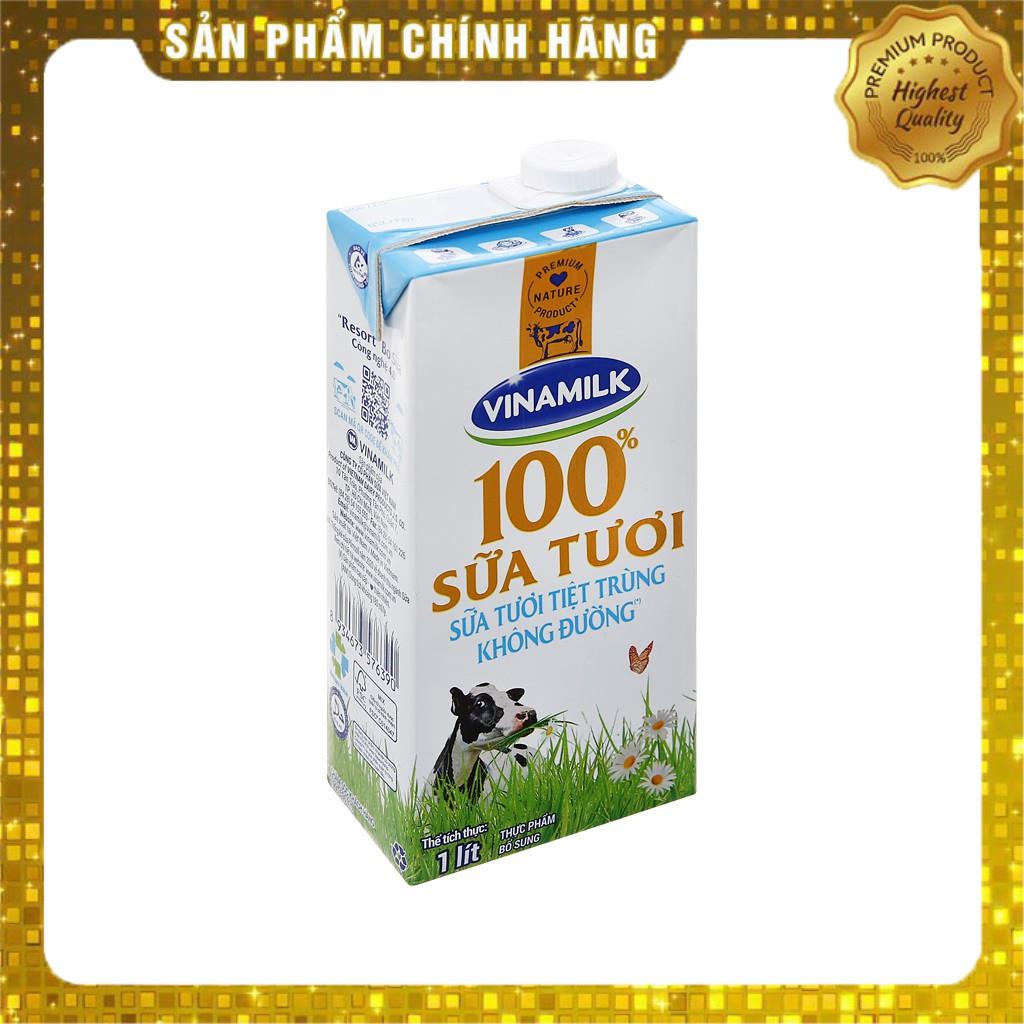 Sữa tươi tiệt trùng Vinamilk hộp 1 lít