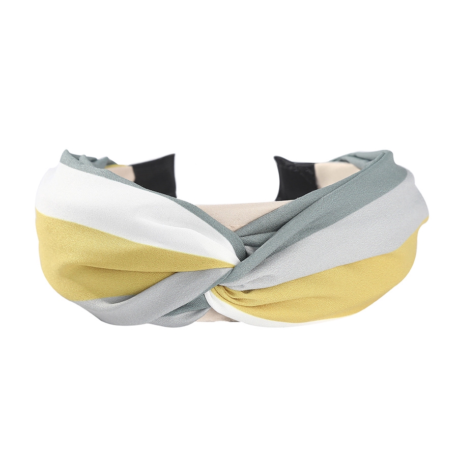 Cài tóc vải thắt nút phong cách thời trang Hàn