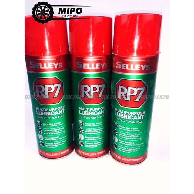 RP7 / Chất bôi trơn đa dụng / Tẩy rỉ sét / Selleys RP7 / Chai 350gr