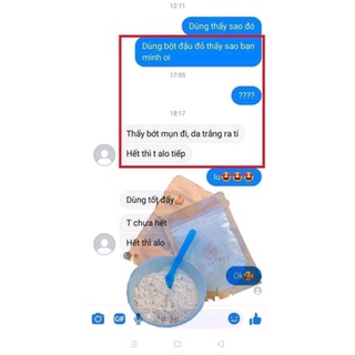 Bột Cám Gạo Đậu Đỏ