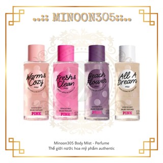Xịt dưỡng thể body mist 𝗩𝗜𝗖𝗧𝗢𝗥𝗜𝗔'𝗦 𝗦𝗘𝗖𝗥𝗘𝗧 "pink" 30ml/50ml/100ml ❀minoon