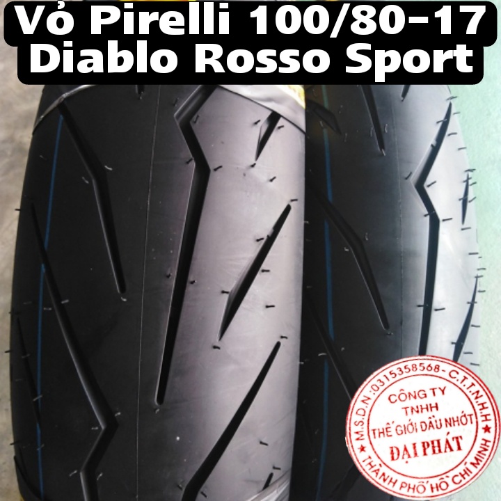 Vỏ Pirelli Diablo Rosso Sport 70/90-17,80/90-17,90/80-17,100/80-17