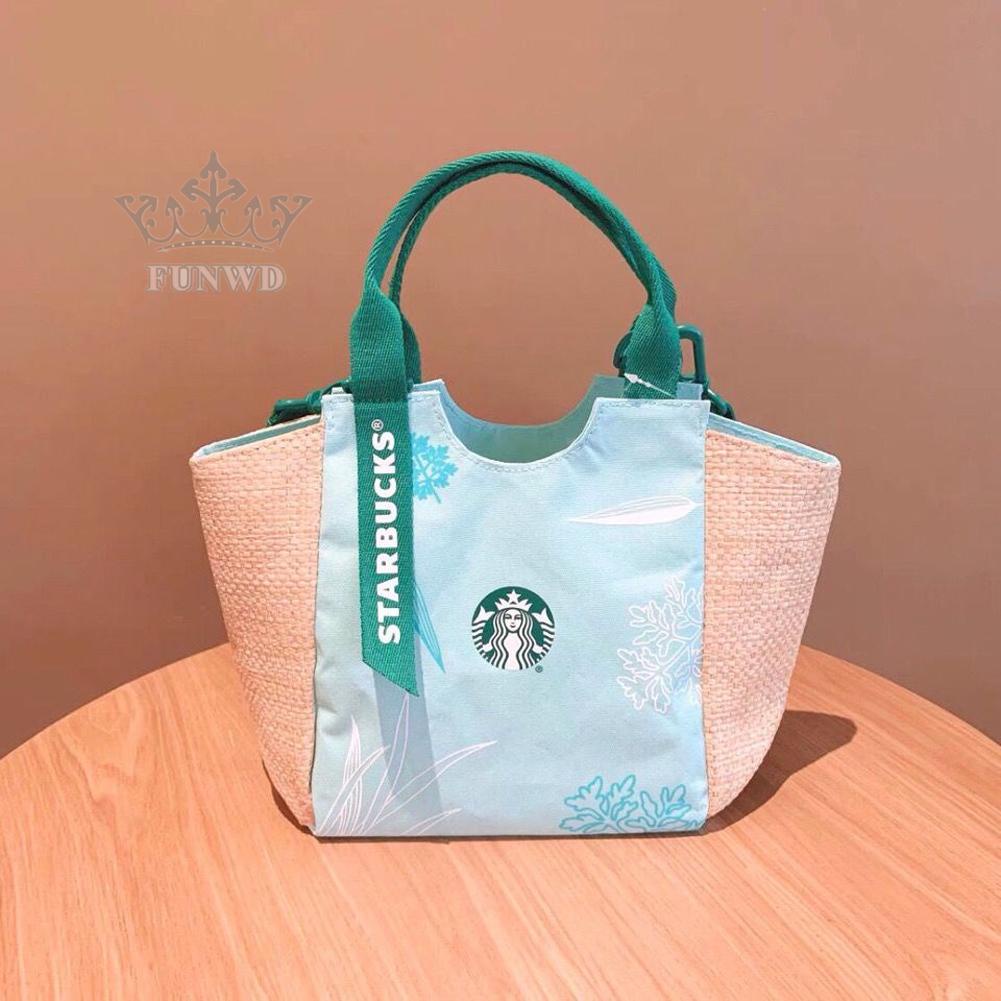 Túi Xách Starbucks Chất Liệu Canvas Siêu Bền