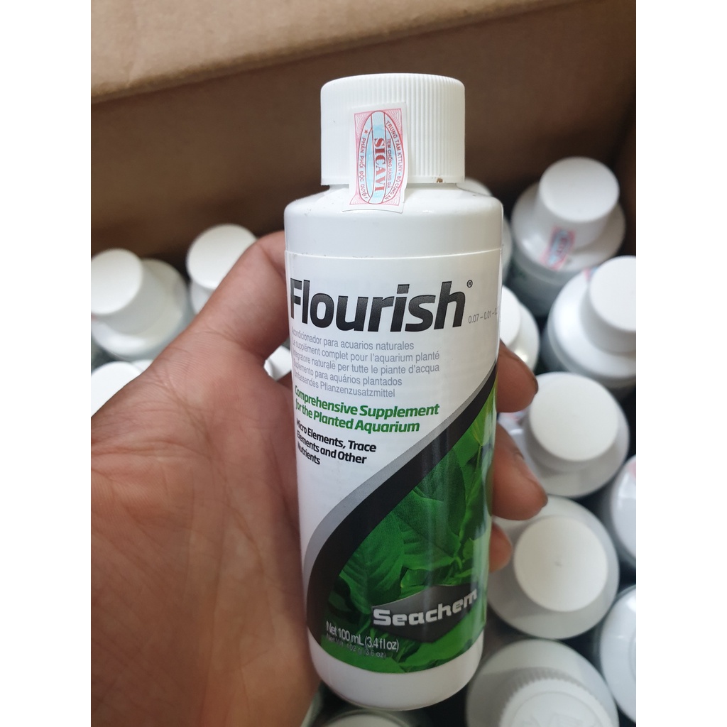 Seachem Flourish 100ml - Phân Nước Hỗn Hợp Bổ Sung Dinh Dưỡng Cho Cây