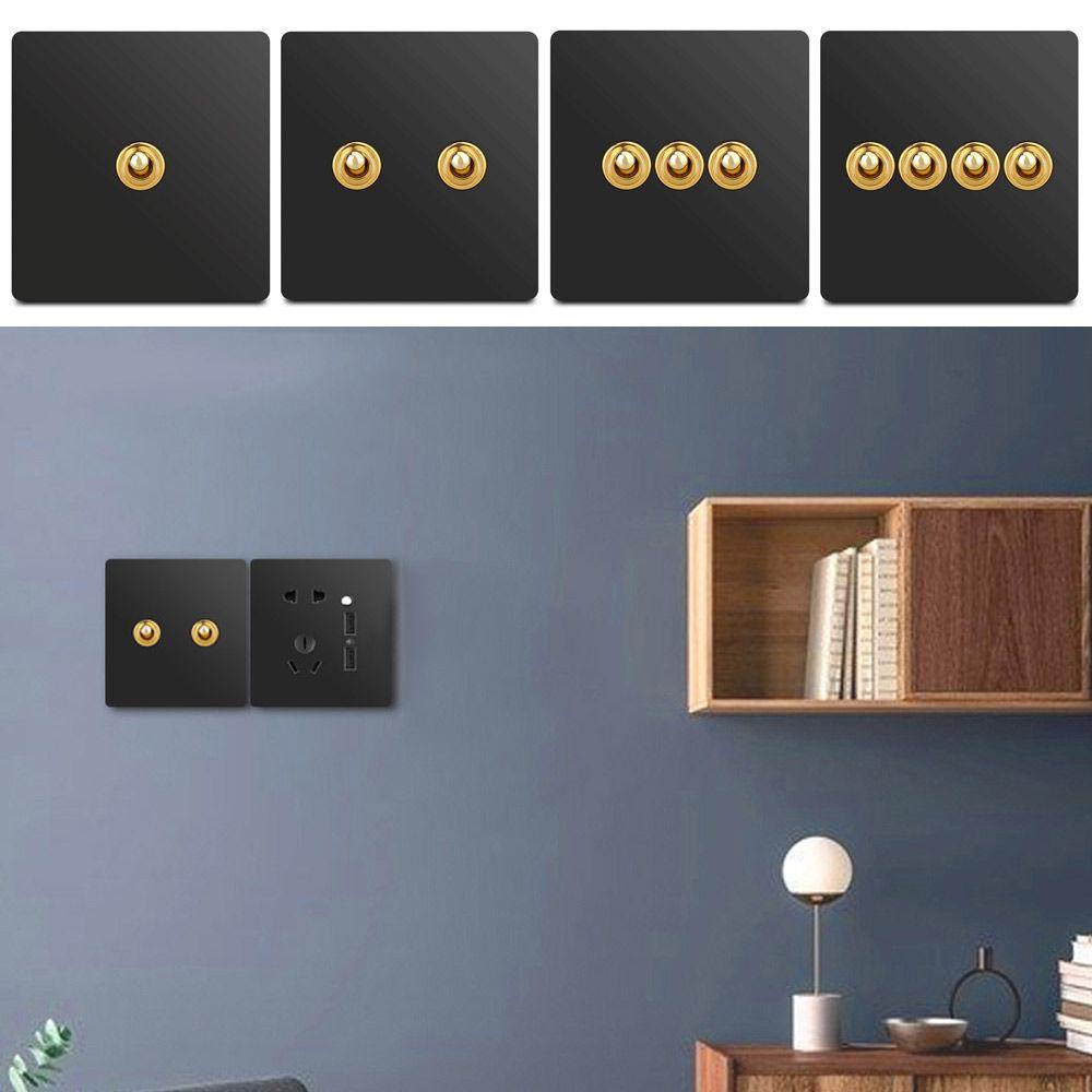 PISTA Công TắC ĐèN 2 ChiềU 1 / 2 / 3 / 4 BằNg ĐồNg Thau