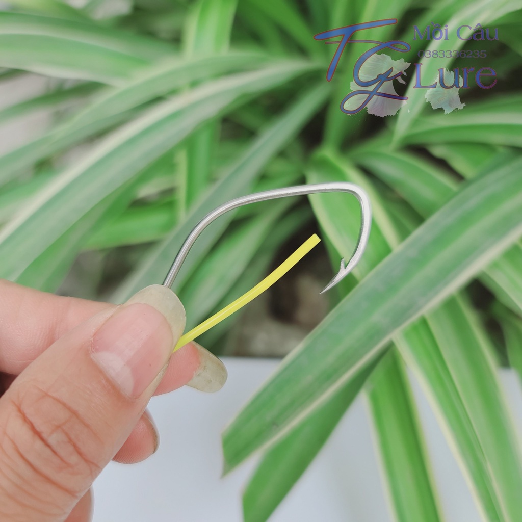 Combo 5 cái Lưỡi Câu Cá Lóc - Dáng Hàm Chó 1ly8