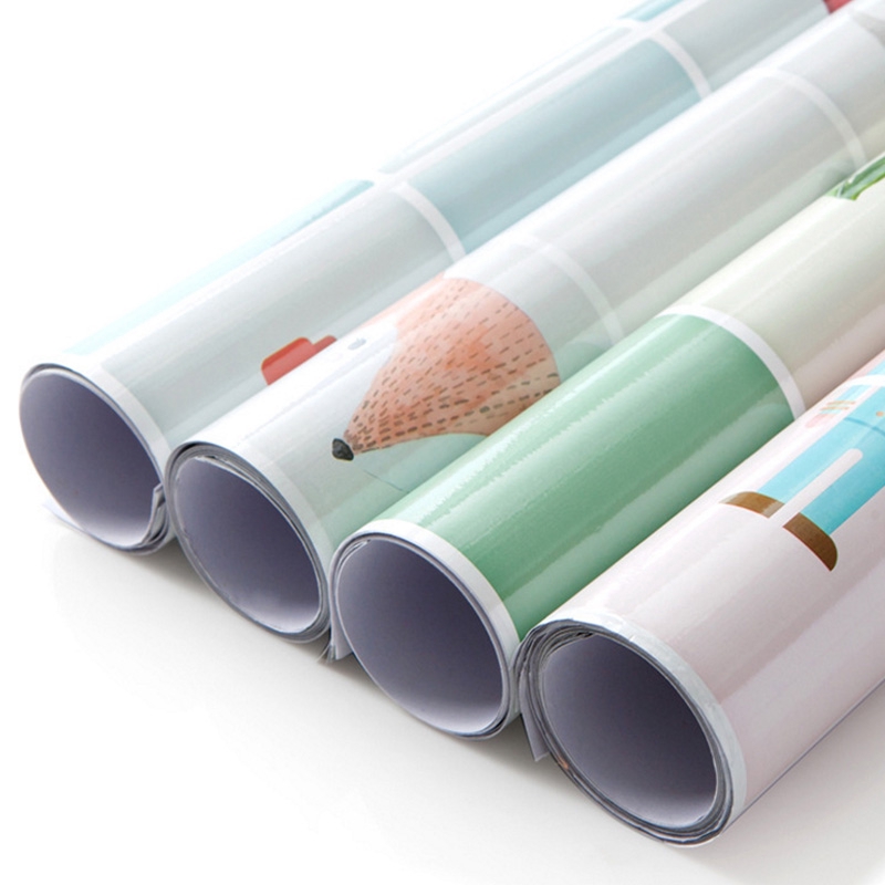 Sticker dán tường cách nhiệt họa tiết 3D xinh đẹp