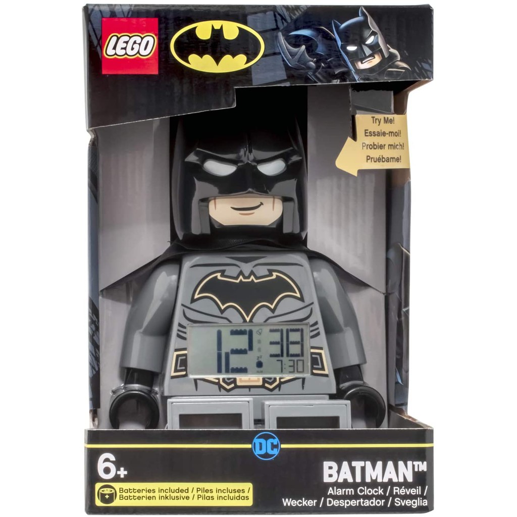 LEGO Alarm clock Super Heroes Batman 7001064 - Đồng hồ báo thức Batman