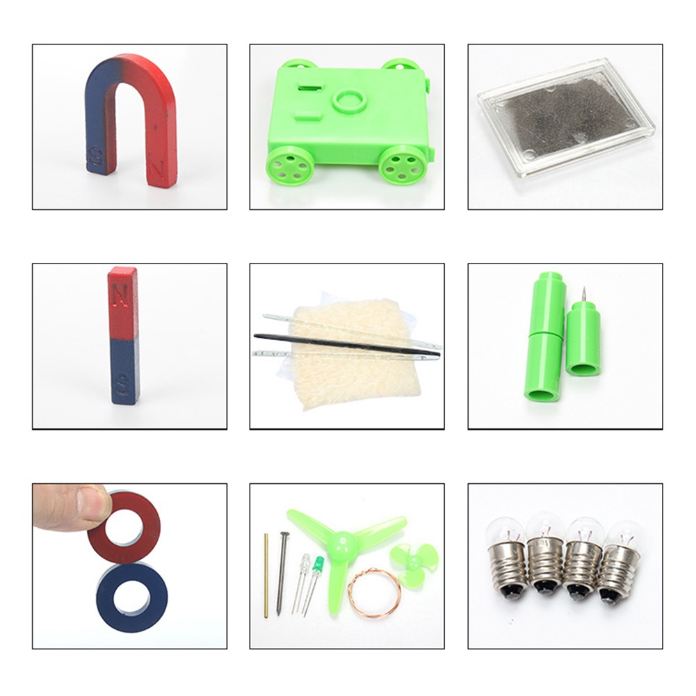 |Superbaby| Bộ Đồ Chơi Thí Nghiệm Khoa Học Bảng Mạch Nam Châm Kèm Hộp