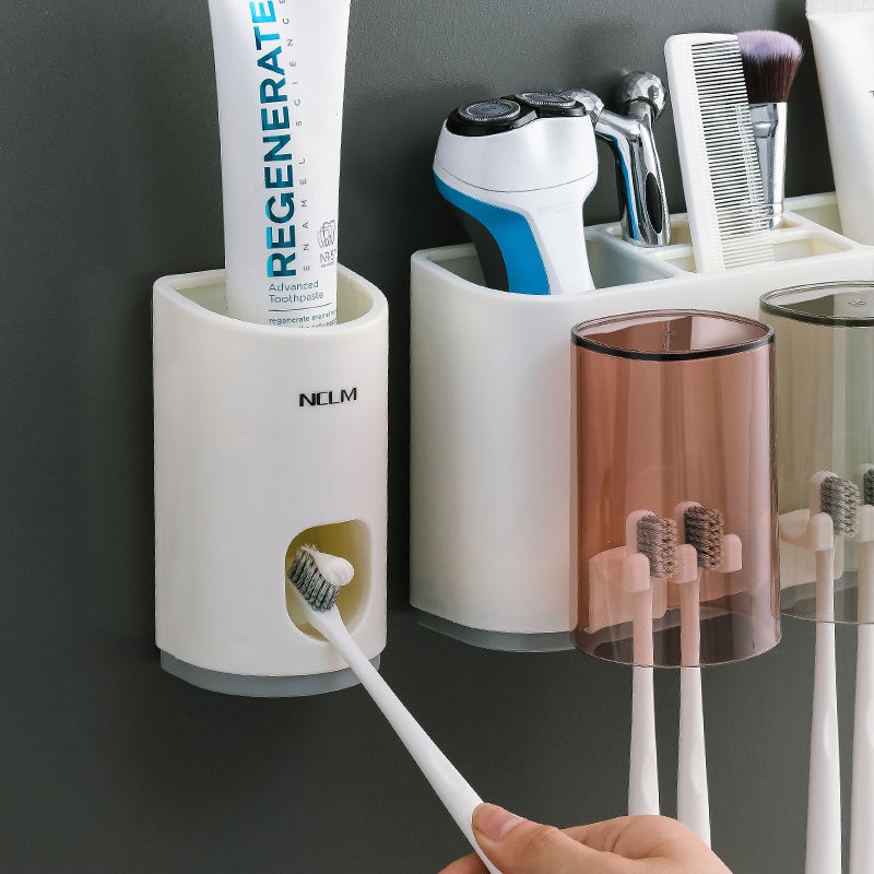 Giá đỡ bàn chải đánh răng/cốc súc miệng/cốc/bàn chải đánh răng tiện dụng