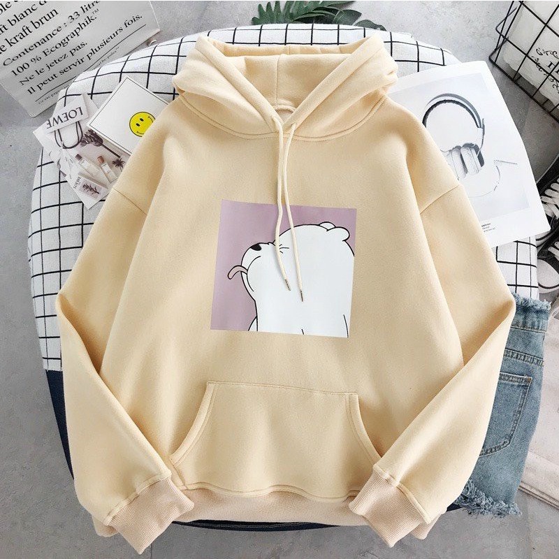 [ HÓT_HÈ ] ÁO HOODIE PHOM NAM VÀ NỮ IN PÉT GẤU THÈ LƯỠI SIÊU CUTE