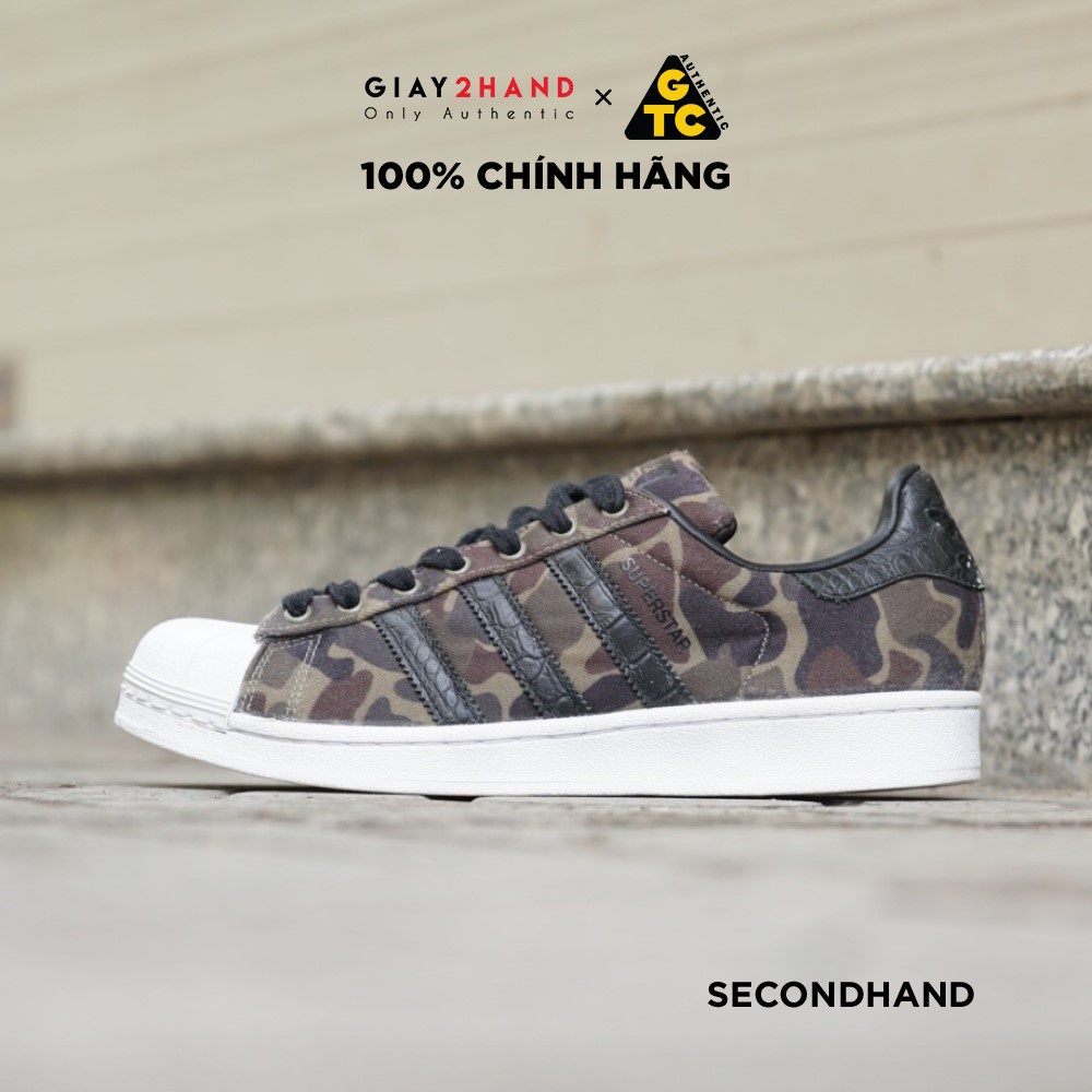 [2hand] Giày Thể Thao ADIDAS SUPERSTAR BB2774 GIÀY CŨ CHÍNH HÃNG