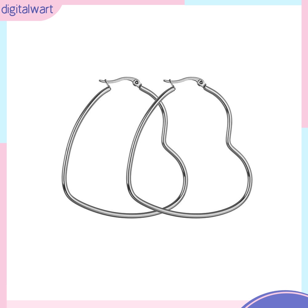 Đôi bông tai hình trái tim xinh xắn cho nữ