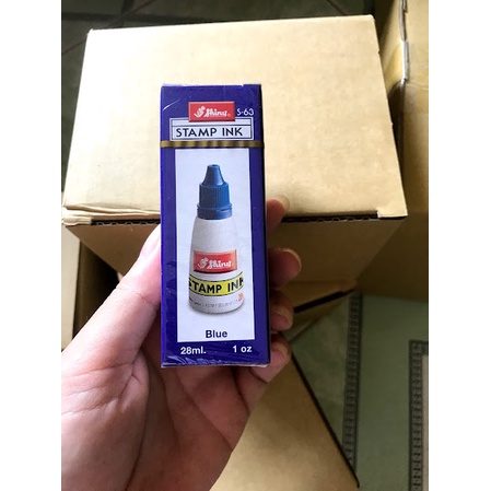 Mực dấu Shiny - Mực dấu liền mực hàng chính hãng Shiny Xanh - Đỏ - Đen
