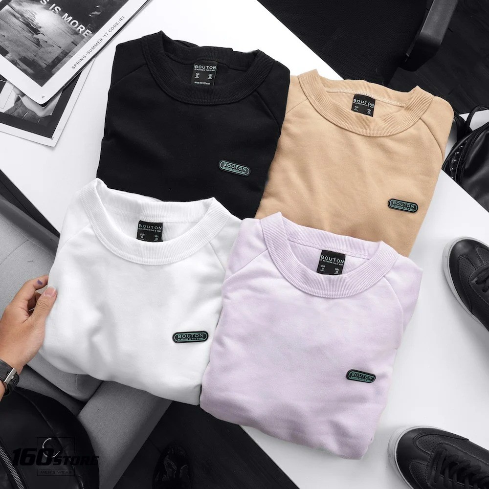 Áo nỉ (sweatshirt) BOUTON basic SS20 (160Store)