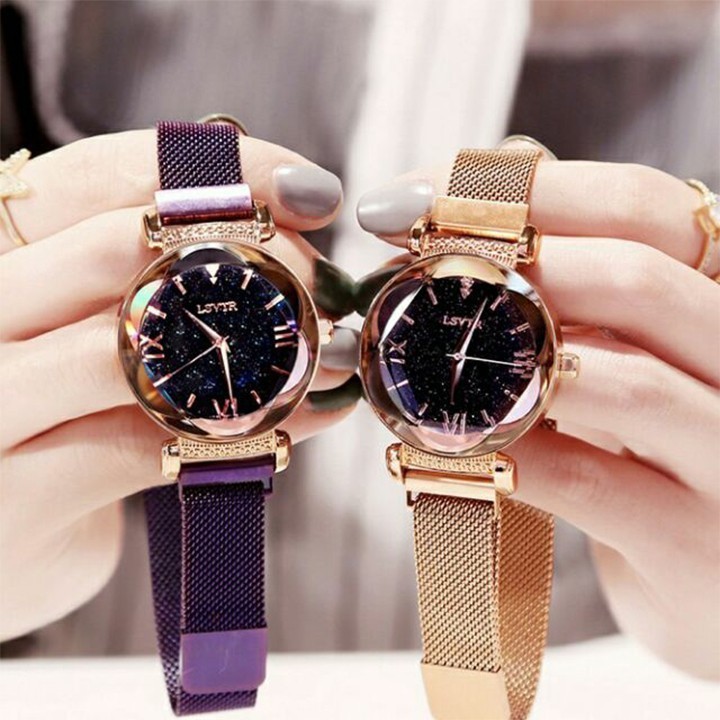 Đồng hồ nữ LSVTR dây lụa siêu sang | BigBuy360 - bigbuy360.vn