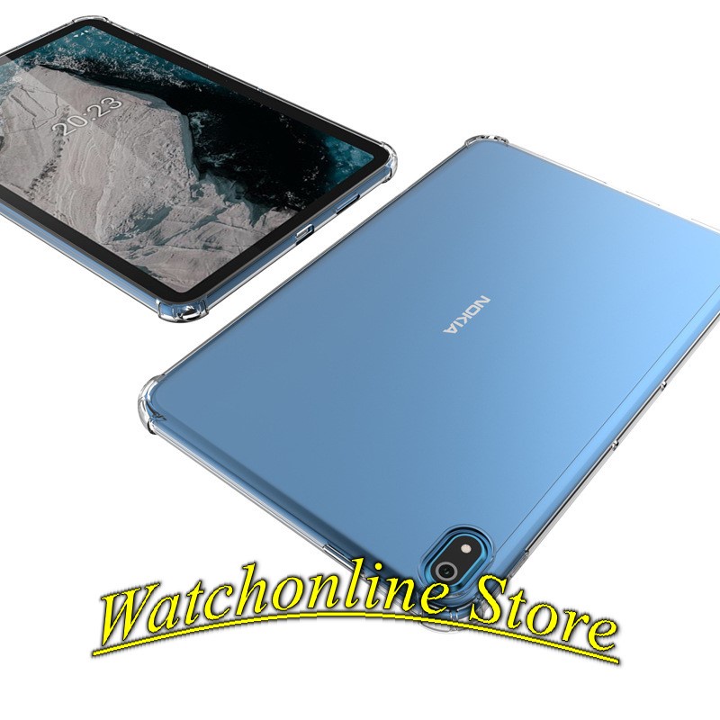 Ốp lưng silicon chống va đập Nokia T20 10.4 Inch TA-1392 TA-1394 TA-1397 trong suốt