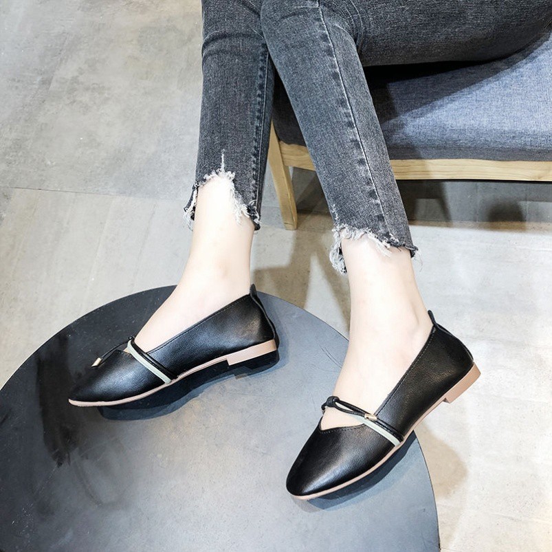 4 Giày Búp Bê Mũi Vuông Thời Trang Cho Nữ Size 35-43 | BigBuy360 - bigbuy360.vn