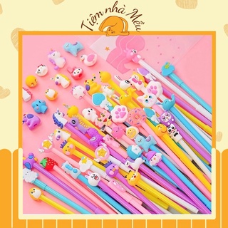 Bút, combo 03 bút unicorn nhiều màu nhiều mẫu dễ thương, bút bi chibi, bút bi dễ thương, bút bi hoạt hình
