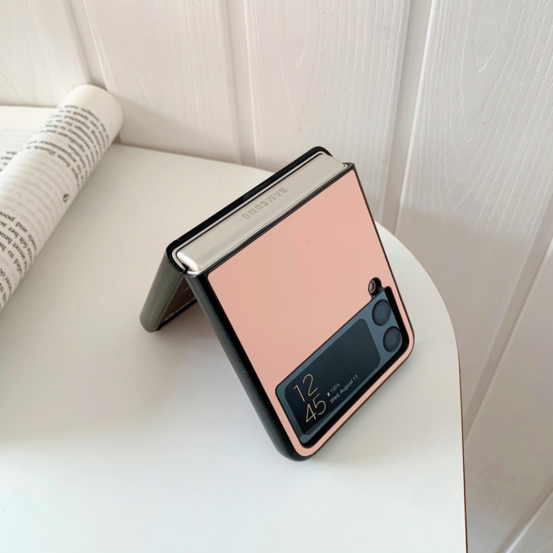 Ốp Điện Thoại Nhựa Cứng Chống Sốc Màu Kẹo Cho samsung galaxy z flip 3 flip 4 z flip 3