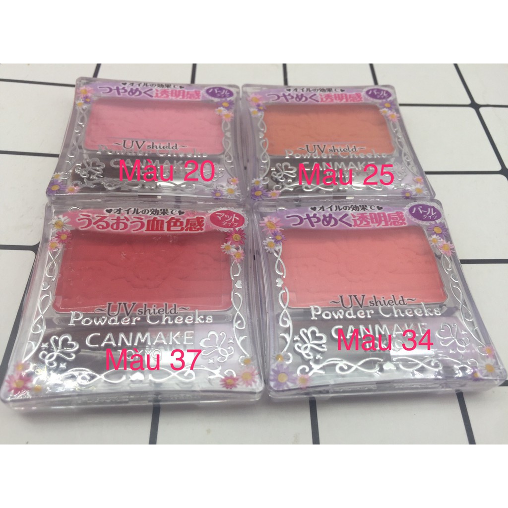 Phấn má Canmake Powder Cheeks [Hàng Nội Địa Nhật] | BigBuy360 - bigbuy360.vn