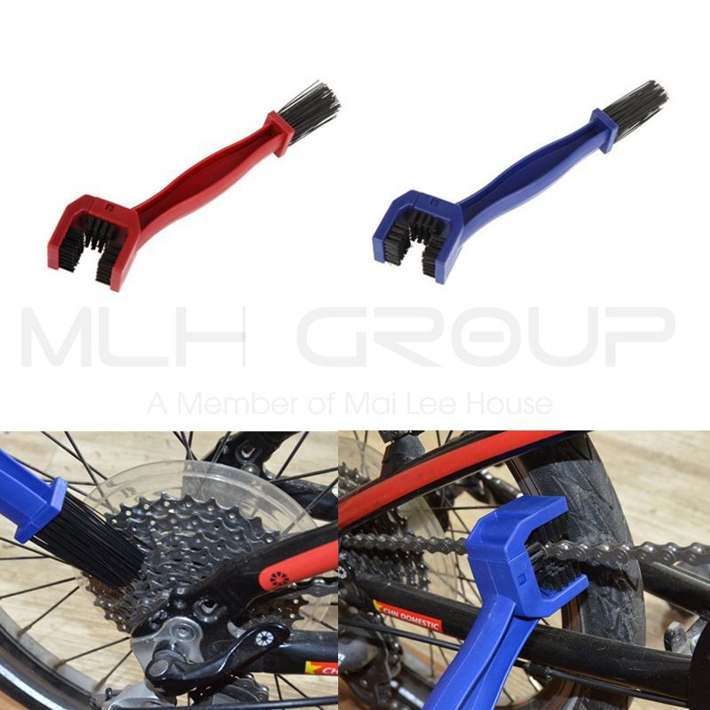 Bàn Chải Chà Sên Xích Xe Đạp 3D Giúp Vệ Sinh Sên Xích Líp Đĩa Chuyên Dụng Cho Xe Đạp, Xe Máy MLH