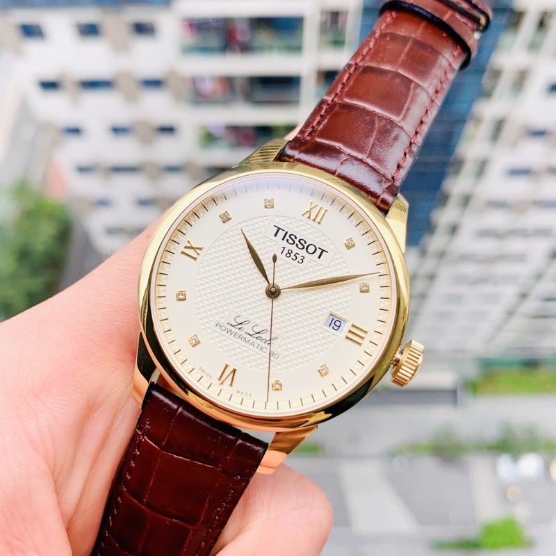 Đồng hồ nam chính hãng Tissot Le Locle Diamond T006.407.36.266.00 - Máy cơ tự động - Kính Sapphire