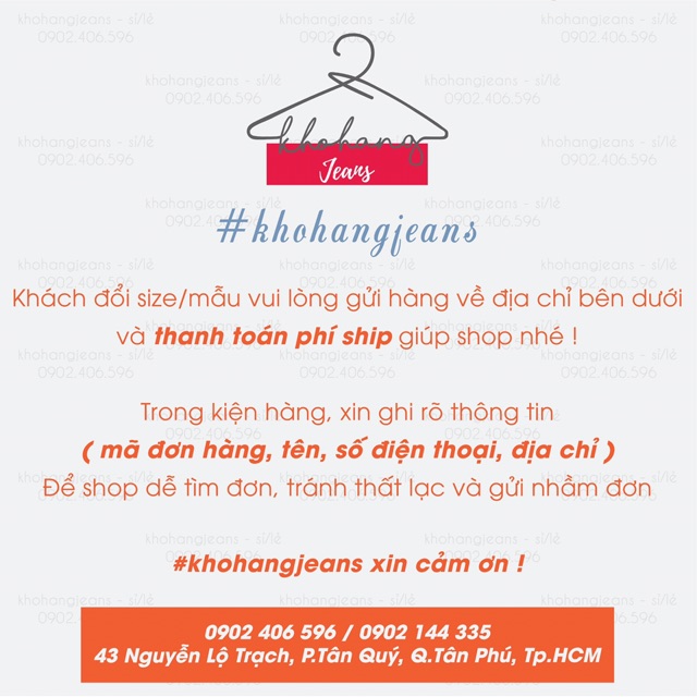 [Size Đại 32-36] Quần Dài Jeans 2 Nút Lưng Siêu Cao Trên Rốn - Tôn Dáng Gọn Eo Bụng / Co Giãn Mạnh