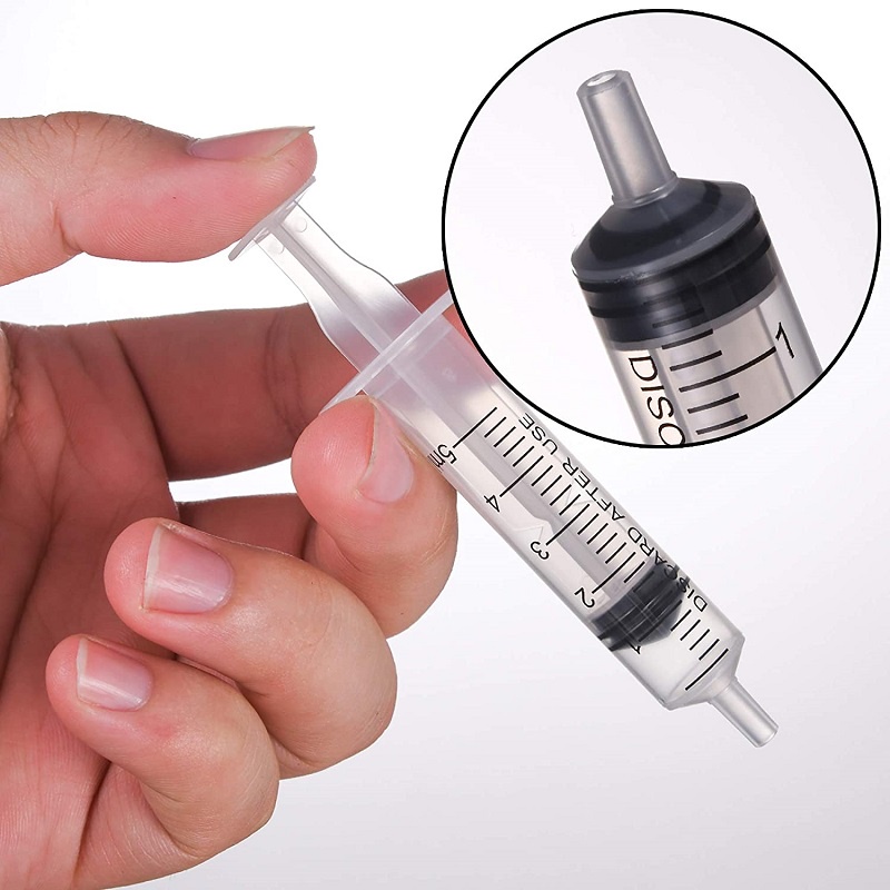 Ống tiêm nhựa đo lường dinh dưỡng dành cho thú cưng 10-100ml