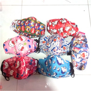 Khẩu trang doremon kitty