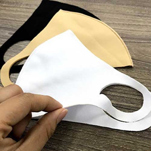 Khẩu Trang Vải Su Không Đường May Kiểu Dáng Hàn Quốc | BigBuy360 - bigbuy360.vn