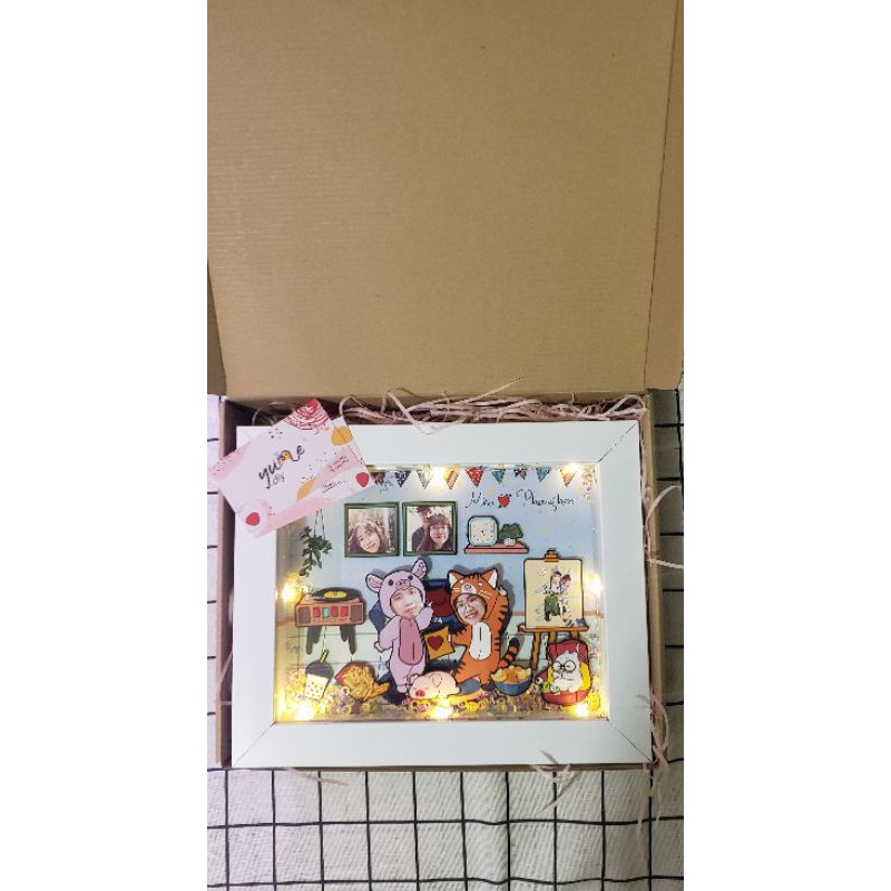 Quà tặng khung ảnh 3D scrapframe
