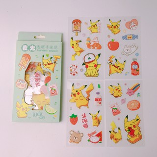 ⚡️BỘ 6 MIẾNG STICKER DÁN SỔ, ĐIỆN THOẠI CUTE⚡️