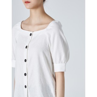 [Mã SKAMLTSM9 giảm 10% đơn 99K] sơ mi cổ vuông 8SECOND
