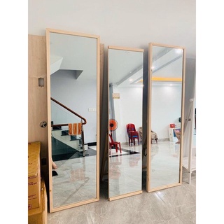 [SIÊU HOT]Gương Đứng Soi Toàn Thân Viền Gỗ Kiểu Hàn.