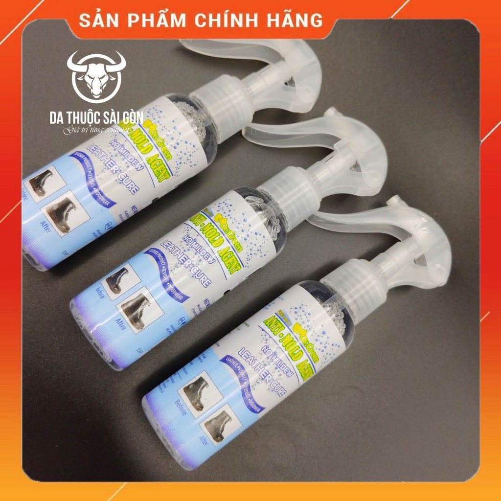 Sản Phẩm Trị Giày Da BỊ Mốc, Trị Mốc Áo Da, Túi Xách Da Bằng Thảo Mộc Thiên Nhiên - Thương Hiệu Da Thuộc Sài Gòn - CM01