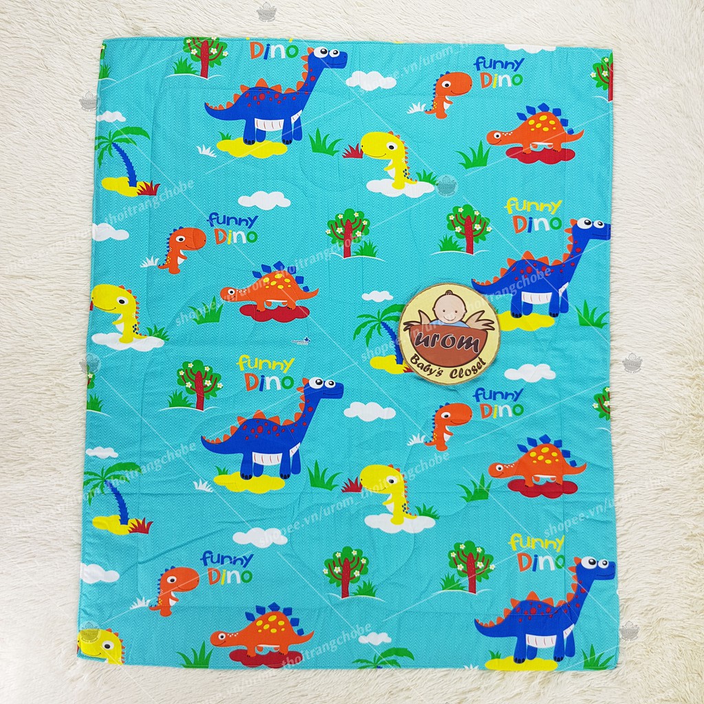 Chăn mền cho bé 95x115cm chần gòn cotton Thắng Lợi họa tiết họa hình