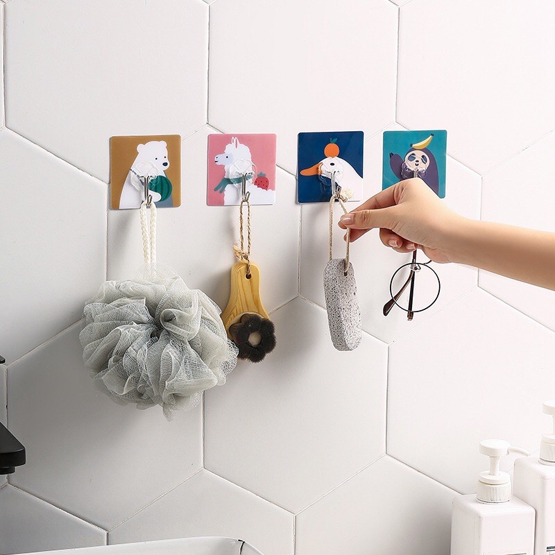 Móc dán tường 3D MÓC HOA VĂN Trang trí