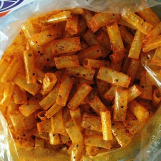 Bánh tráng cuộn tôm mỡ hành