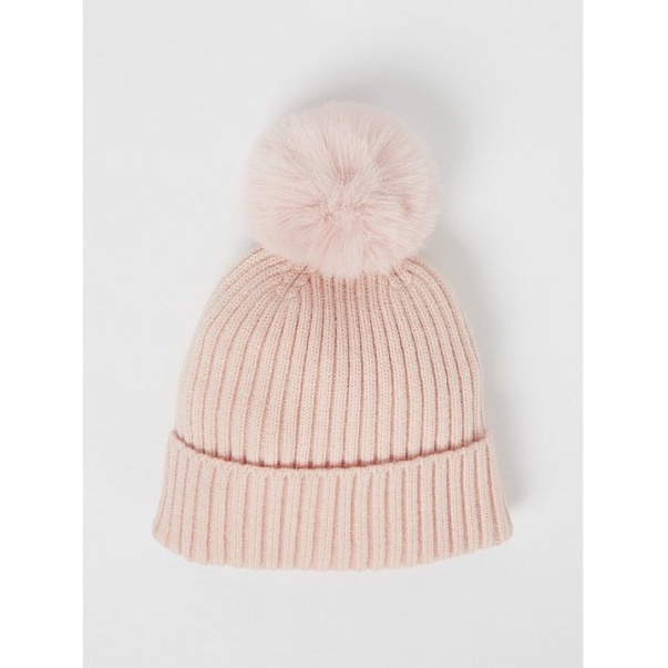 Mũ len quả bông siêu xinh cho bé.