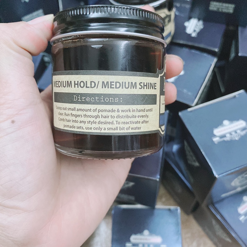 Sáp Vuốt Tóc Railcar Quality Pomade 100gr. Tạo Kiểu, Giữ Nếp Cho Tóc. Hàng Chính Hãng