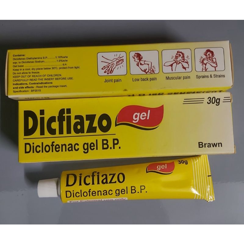 Gel bôi đau nhức Dicfiazo 30g