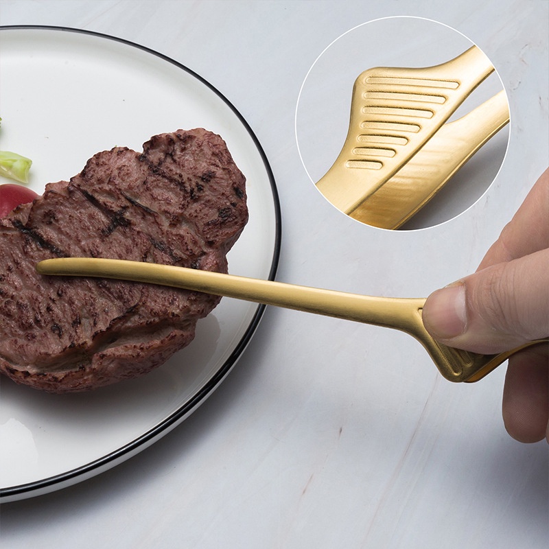 Kẹp Gắp Thức Ăn Đầu Nhọn Bằng Thép Không Gỉ Đa Ứng Dụng